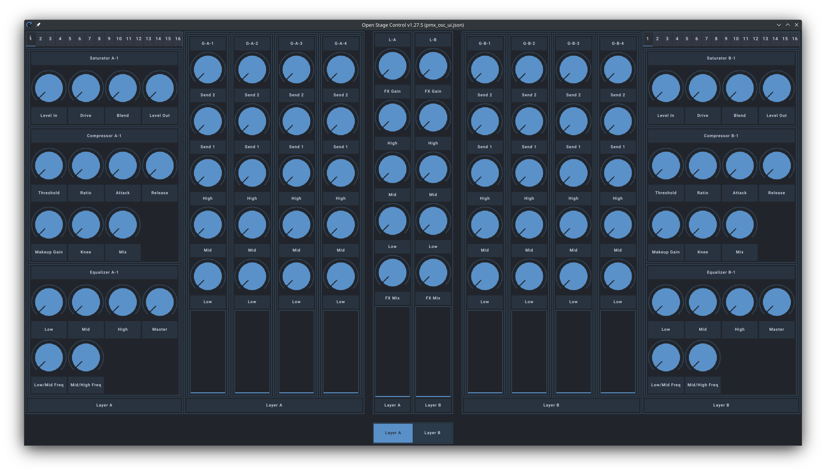 The Open Stage Control GUI